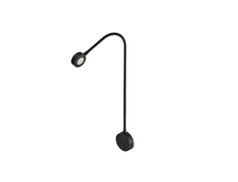 Oprawa elastyczna, czarna, Häfele Lighting LED 2034, 12V, modułowa (monochromatyczna), 83374088