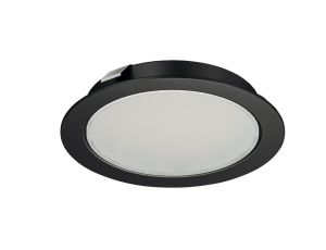Oprawa punktowa, czarna, Häfele Lighting LED 2047, 12V (monochromatyczna), 3000K, 83372650