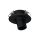 Oprawa punktowa, czarna, Häfele Lighting LED 2093, 12V (monochromatyczna), wpuszczana, 3000K, 83372076