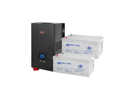 ZESTAW ZASILANIA AWARYJNEGO UPS + 2 AKUMULATOR ŻELOWY 3600VA 2500W 4800Wh