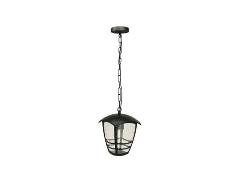 Lampa ogrodowa wisząca Imma Black C E27 czarny łańcuch 1,1m IP44 EDO777383