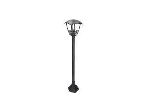 Słupek ogrodowy latarnia Imma Black L/T E27 czarny IP44 EDO777384