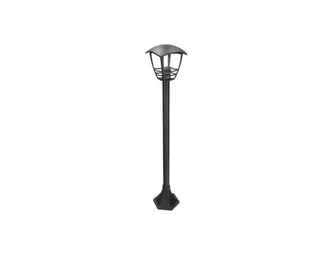 Słupek ogrodowy latarnia Imma Black L/T E27 czarny IP44 EDO777384