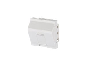 Adapter 1 port pod keystone 45x45 METZ CONNECT 130914J4502KE