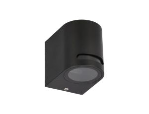 Ogrodowa oprawa elewacyjna kinkiet Vira 1 GU10 czarno-biały IP54 EDO777374