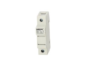 Podstawa bezpiecznikowa 25A 1-biegunowa 1P (1000V DC) 1-modułowa na wkładki 10x38mm ONESTO