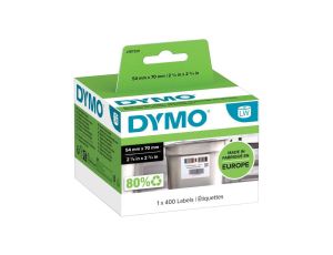 Etykiety gastronomiczne DYMO LW 54x70mm papierowe 2187329 ORYGINALNE 1 rolka x 400szt.