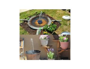 Fontanna Solarna LED HERMES Ogrodowa Pływająca z Pompą 180l/h LUMILED