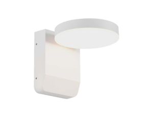 Lampa ścienna okrągła, kinkiet 350st LED 17W 2520lm 4000K biały barwa NW biała neutralna IP65 V-TAC VT-11020-RD-W