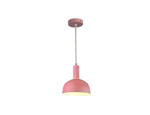 Lampa dekoracyjna wisząca aluminiowa różowa regulowany kąt 1,2m E14 max 60W IP20 V-TAC VT-7100-P