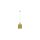 Lampa dekoracyjna wisząca LED 7W 400lm 3000K IP20 fi:120mm dł:1220mm akryl złoty barwa WW biała ciepła V-TAC VT-7333-G