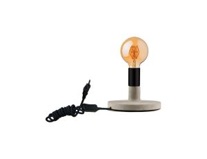 Lampa dekoracyjna biurkowa, stołowa z betonu E27 max 60W IP20 V-TAC VT-7171