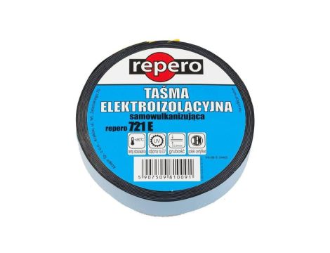 Taśma izolacyjna samowulkanizacyjna 19mm x 3m Repero 721E czarna