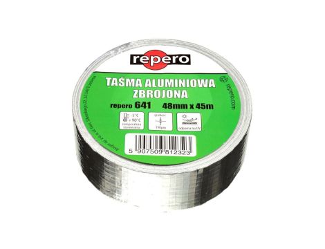 Taśma aluminiowa zbrojona samoprzylepna Repero 641P 48mm/ 45m