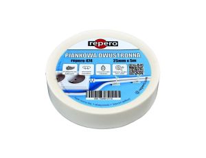Taśma piankowa dwustronna REPERO 474 Double Sided 25mm/5m