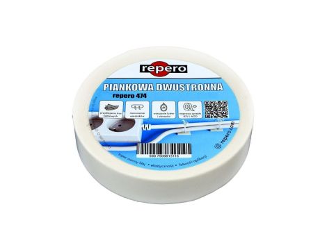 Taśma piankowa dwustronna REPERO 474 Double Sided 12mm/5m