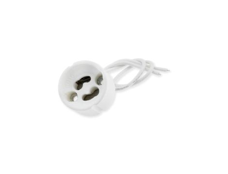 Ceramiczna oprawa gniazdo ceramiczne do żarówek LED kostka GU10