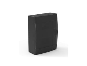 Rozdzielnica natynkowa 16-modułowa 215x290,5x110mm czarna dymna 600.001.160 HOROZ ELECTRIC