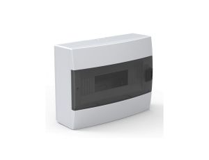 Rozdzielnica natynkowa 12-modułowa 285x223x110mm biała dymna 600.000.120 HOROZ ELECTRIC