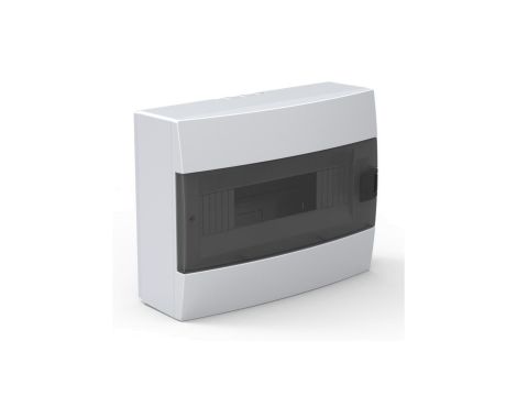 Rozdzielnica natynkowa 12-modułowa 285x223x110mm biała dymna 600.000.120 HOROZ ELECTRIC
