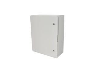 Obudowa standardowa ABS 400x500x180 z ocynkowaną płytą montażową (nieprzezroczysta) szara 800.700.004 HOROZ ELECTRIC
