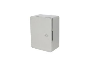 Obudowa standardowa ABS 210x280x130 z ocynkowaną płytą montażową (nieprzezroczysta) szara 800.700.001 HOROZ ELECTRIC
