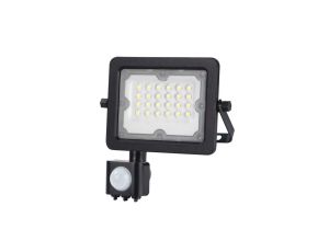 Naświetlacz LED GALAXI 20W 2200lm barwa ciepła 3000K IP65 czarny z czujnikiem LFL222S