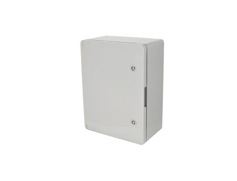 Obudowa standardowa ABS 300x400x170 z ocynkowaną płytą montażową (nieprzezroczysta) szara 800.700.003 HOROZ ELECTRIC