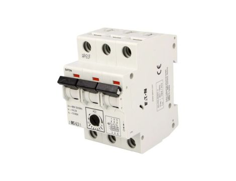 Z-MS-6.3/3 Wyłącznik silnikowy 2,2kW 220...440VAC na szynę DIN 4...6,3A