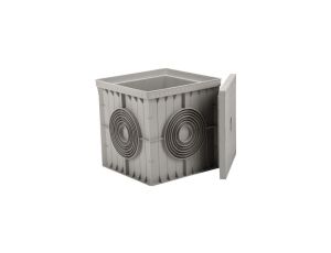 Studzienka gruntowa kontrolno-pomiarowa 30x30 IP54 / IK10 z ramką 4/M/074048623030