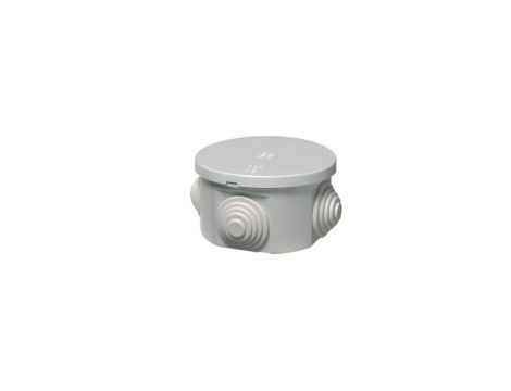 Puszka natynkowa z pokrywą i śrubami seria 400 IP44 65x35 EC400C1 /opak. 120/