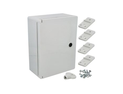 Rozdzielnia skrzynka elektryczna obudowa 330x250x130 ABS hermetyczna IP65