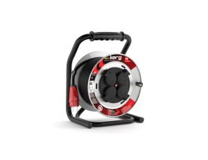 Przedł.BĘBNOWY KERG 3G2.5 20M CZARNY H05RRF PL guma EPR stałe gniazda