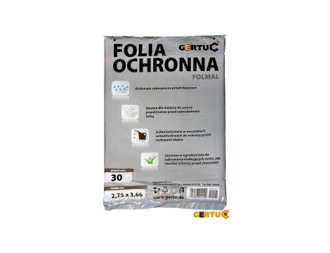 Folia ochronna MALARSKA WARSZTATOWA OGRODOWA remont 275 X 366 cm