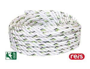 Lina PRZYŁĄCZENIOWA 30 m trójżyłowa lina poliamidowa - praca na wysokości