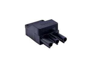 Złączka wtykowa elektryczna z osłoną BCS-3/M1-N (męska 3-polowa czarna)