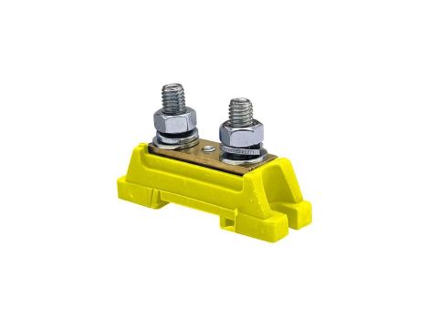 Zacisk ochronny 1x35B - Żółto-zielony