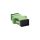 Adapter SC APC SM simplex zielony