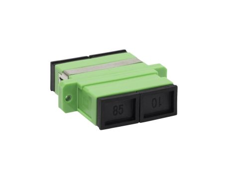 Adapter SC APC SM duplex zielony