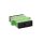 Adapter SC APC SM duplex zielony