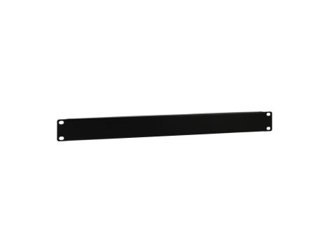 Płyta wypełniająca 1U czarny RAL 9005 FN/P-015B-1U