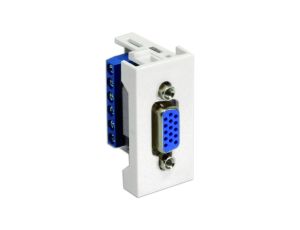 Gniazdo VGA 22,5x45mm, FU/FA-2420-VGA