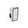 Gniazdo UTP RJ 45 kat. 6 z adapterem 1-modułowe, białe, niskie, 22,5x45x23mm, 45x45, DCN/TS-868K-8-C6