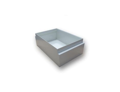 Obudowa płytka do betonu do puszki podłogowej EM/FLB-SCF320PP wym. (szer. x dł. x gł.) 225x358x82 mm masa 1,9 kg EM/FLB-SCF320-P