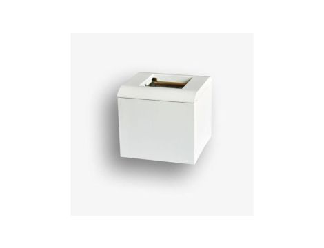 Obudowa natynkowa głęboka 65mm 2-modułowa do osprzętu 45x45 (zawiera SUP metalowy i RAM) OBUK-2-65