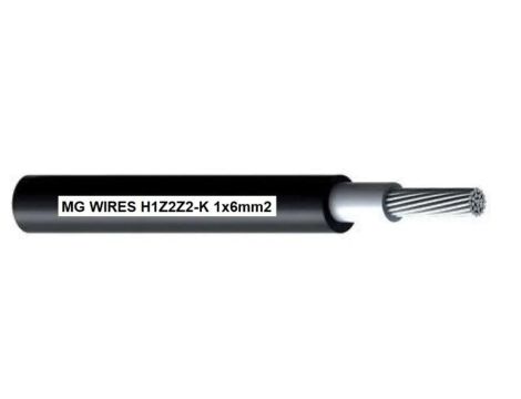 Przewód fotowoltaiczny 6mm2, 0,6/1kV czarny H1Z2Z2-K-6mm2 BK, H1Z2Z2-K-6MM2 /100M/