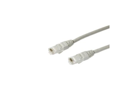 Kabel krosowy EmiterNet UTP kat.6 LSOH 1 m szary, EM/PC-UTP6LSOH-1M