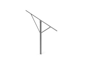 Podpora główna dwuramienna z ramionami, powłoka Magnelis - (brak śrub w zestawie) K-22-RP-MAG