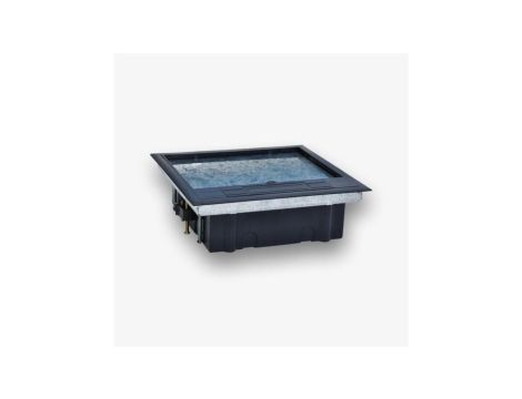 Puszka podłogowa 12-modułowa do montażu osprzętu 22,5x45 (45x45) montaż prosty EM/FLB-SCF245P