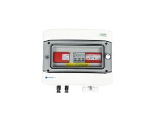 Rozdzielnica przył. DCAC herm. EMITER z ogranicznikiem przepięć DC Dehn 1000V typu 1+2, 1 x łańcuch PV, 1 x MPPT, EM-90_DCAC